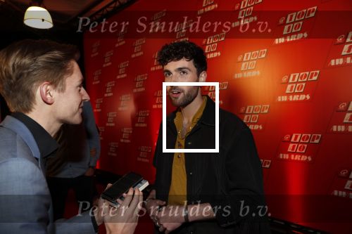 Amsterdam 10 januari 2020
Uitreiking top 40 awards van Qmusic. Duncan Laurence