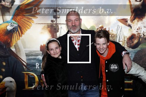Amsterdam 12 januari 2020
Premiere Dolittle in pathe Arena. Eddy Zoey kwam met zijn kinderen