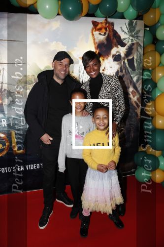 Amsterdam 12 januari 2020
Premiere Dolittle in pathe Arena. Edsilia Rombley kwam met haar man Tjeerd Oosterhuis en nhun dochters