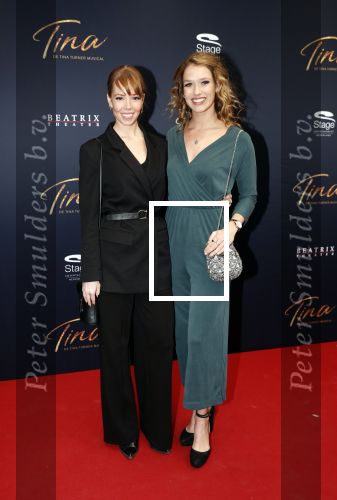 Utrecht 9 februari 2020
Premiere Tina Turner musical in het Beatrix Theater.
Emily v Tongeren en Saskia Asseler