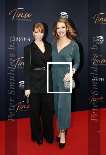 Utrecht 9 februari 2020
Premiere Tina Turner musical in het Beatrix Theater.
Emily v Tongeren en Saskia Asseler