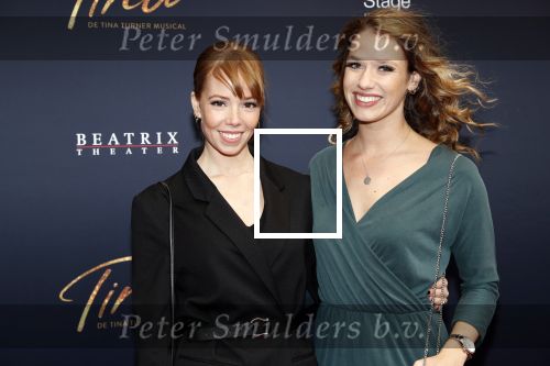 Utrecht 9 februari 2020
Premiere Tina Turner musical in het Beatrix Theater.
Emily v Tongeren en Saskia Asseler