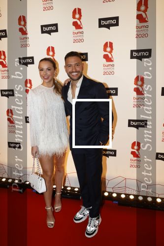 Hilversum 9 maart 2020
Uitreiking Buma awards in studio 21 op het mediapark. Emma Heesters en Rolf Sanchez