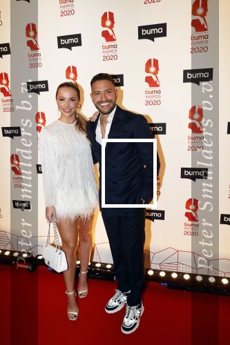 Hilversum 9 maart 2020
Uitreiking Buma awards in studio 21 op het mediapark. Emma Heesters en Rolf Sanchez