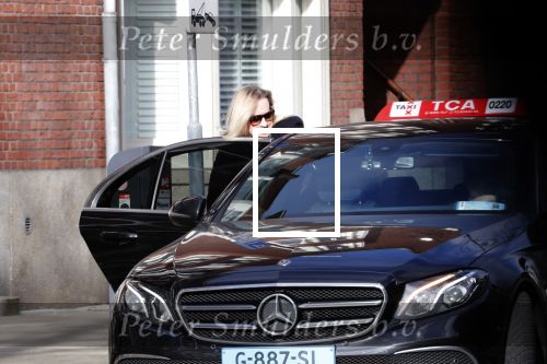 Amsterdam 11 februari 2020
Eva Jinek wordt bij haar huis opgehaald door een taxi