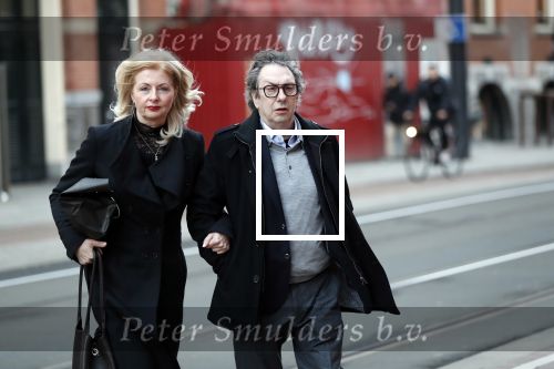 Amsterdam 19 januari 2020
Herdenkingsdienst Martin Elfrink de partner van Andre v Duin die afgelopen maandag overleden is . De Dienst was in het deLamar theater. Ferry de Groot met vrouw