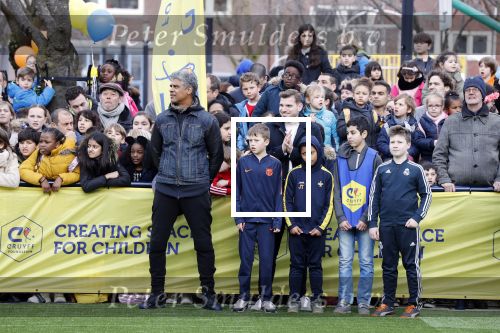 Amsterdam 4 maart 2020
Ruud Gullit en Frank Rijkaard openen hun Cruyff coart in Amsterdam west.