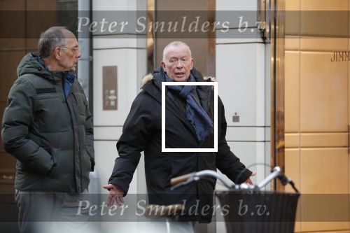 Amsterdam 29 januari 2020
Frans Mulder met zijn partner op de pc hooftstraat