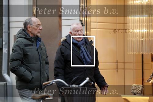 Amsterdam 29 januari 2020
Frans Mulder met zijn partner op de pc hooftstraat