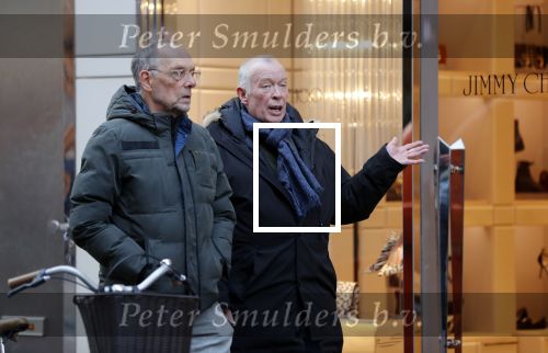Amsterdam 29 januari 2020
Frans Mulder met zijn partner op de pc hooftstraat