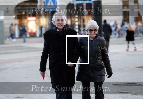 Amsterdam 19 januari 2020
Herdenkingsdienst Martin Elfrink de partner van Andre v Duin die afgelopen maandag overleden is . De Dienst was in het deLamar theater. Fred Oster met zijn vrouw