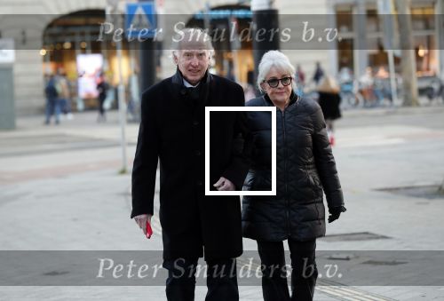 Amsterdam 19 januari 2020
Herdenkingsdienst Martin Elfrink de partner van Andre v Duin die afgelopen maandag overleden is . De Dienst was in het deLamar theater. Fred Oster met zijn vrouw