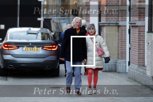 Amsterdam 19 januari 2020
Herdenkingsdienst Martin Elfrink de partner van Andre v Duin die afgelopen maandag overleden is . De Dienst was in het deLamar theater. Freek de Jonge met zijn vrouw