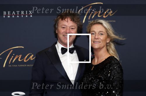 Utrecht 9 februari 2020
Premiere Tina Turner musical in het Beatrix Theater.
Frits Sissing  met zijn vrouw