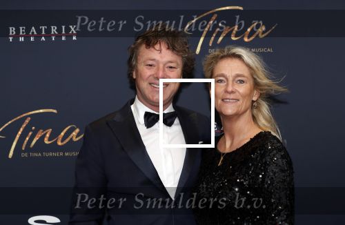 Utrecht 9 februari 2020
Premiere Tina Turner musical in het Beatrix Theater.
Frits Sissing  met zijn vrouw