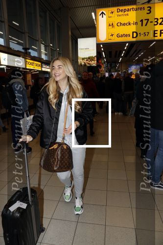 Schiphol 6 februari 2020
Gaby Blaaser vertrekt met Rick Brandsteder naar zuid Afrika voor het programma the Bachelorette