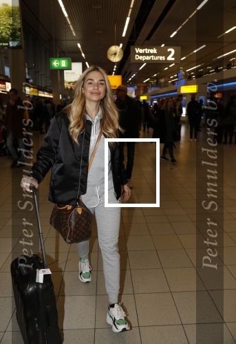 Schiphol 6 februari 2020
Gaby Blaaser vertrekt met Rick Brandsteder naar zuid Afrika voor het programma the Bachelorette