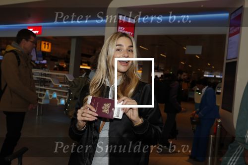 Schiphol 6 februari 2020
Gaby Blaaser vertrekt met Rick Brandsteder naar zuid Afrika voor het programma the Bachelorette