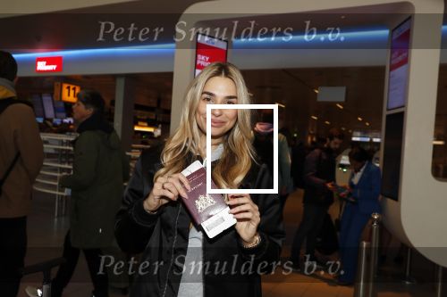 Schiphol 6 februari 2020
Gaby Blaaser vertrekt met Rick Brandsteder naar zuid Afrika voor het programma the Bachelorette