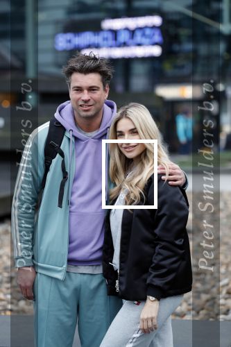 Schiphol 6 februari 2020
Gaby Blaaser vertrekt met Rick Brandsteder naar zuid Afrika voor het programma the Bachelorette