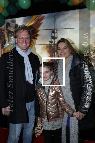 Amsterdam 12 januari 2020
Premiere Dolittle in pathe Arena. Gallyon v Vessem kwam met haar man en dochter