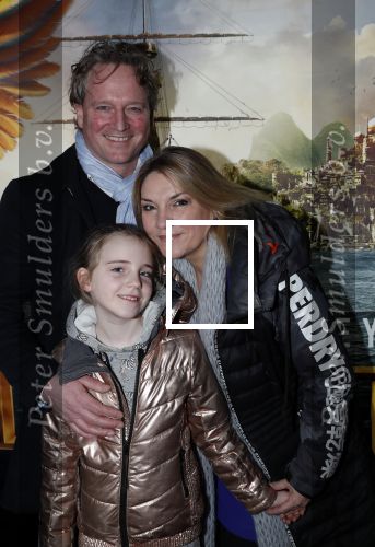 Amsterdam 12 januari 2020
Premiere Dolittle in pathe Arena. Gallyon v Vessem kwam met haar man en dochter