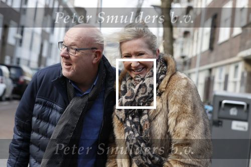 Amsterdam 1 maart 2020
Gaston Starreveld met zijn vrouw bvij de beethovenstraat.