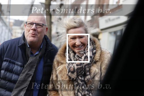 Amsterdam 1 maart 2020
Gaston Starreveld met zijn vrouw bvij de beethovenstraat.