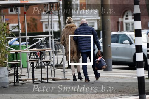 Amsterdam 1 maart 2020
Gaston Starreveld met zijn vrouw bvij de beethovenstraat.
