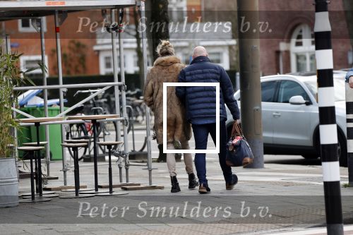 Amsterdam 1 maart 2020
Gaston Starreveld met zijn vrouw bvij de beethovenstraat.