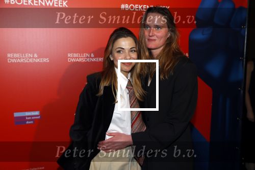 Amsterdam 6 maart 2020
Boekenbal 2020 in de koninklijke schouwburg. Georgina Verbaan en partner Maartje Wortel