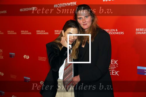 Amsterdam 6 maart 2020
Boekenbal 2020 in de koninklijke schouwburg. Georgina Verbaan en partner Maartje Wortel