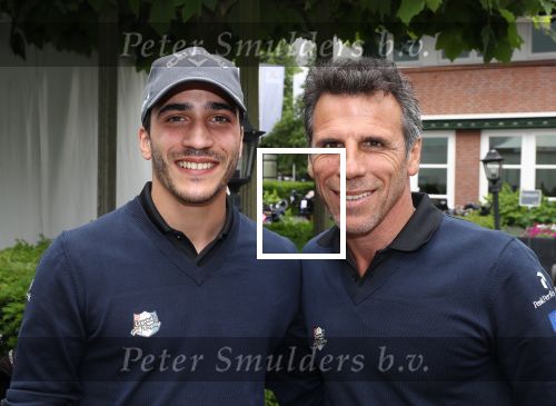 Tilburg, 2 Juni 2018 GC Prise d\'Eau
Legends Golf Trophy
Gianfranco Zola en zoon Andre Zola