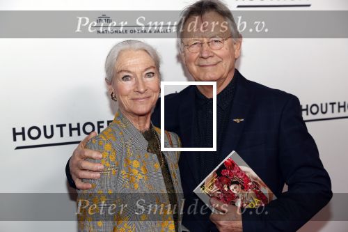 Amsterdam 6 februari 2020
Premiere Frida van het nationaal ballet in de Stopera. Han Ebbelaar met zijn vrouw