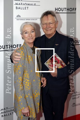 Amsterdam 6 februari 2020
Premiere Frida van het nationaal ballet in de Stopera. Han Ebbelaar met zijn vrouw