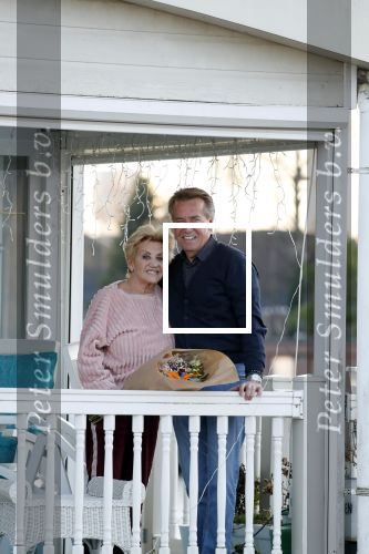 Amsterdam 7 februari 2020
Hanny en Ton Veerkamp op hun woonark . Hanny heeft een lichte Tia gehad en hersteltb thuis daarvan.