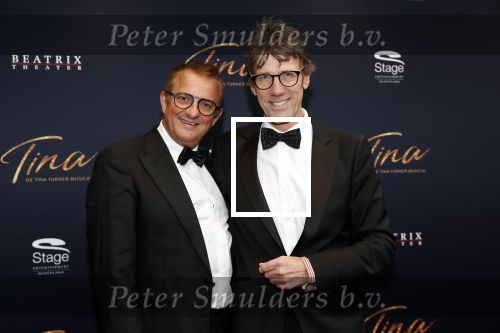 Utrecht 9 februari 2020
Premiere Tina Turner musical in het Beatrix Theater.
Hans Schiffers en partner Rob Sol