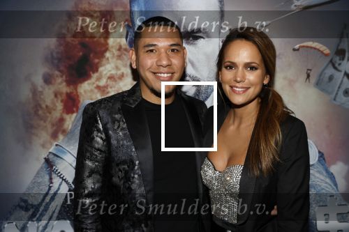 Amsterdam 27 februari 2020
Presentatie parfum Philipp Plein in het Holland casino, Hedwiges Maduro met zijn vriendin Elise v d Horst