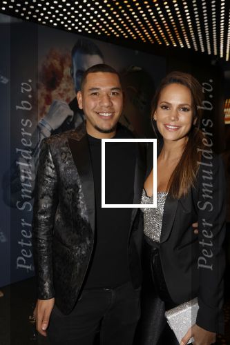 Amsterdam 27 februari 2020
Presentatie parfum Philipp Plein in het Holland casino, Hedwiges Maduro met zijn vriendin Elise v d Horst
