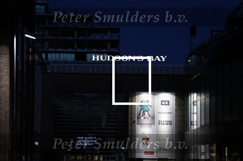 Amstelveen 23 september 2019
Hudsonâ€™s Bay logo in Amstelveen .