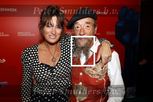 Amsterdam 6 maart 2020
Boekenbal 2020 in de koninklijke schouwburg. Ilja Gort en partner Caroline d\'Hollosy