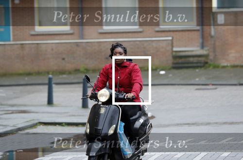 Rotterdam 17 januari 2020
Imanuelle Grives op haar scooter in Rotterdam.