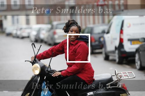 Rotterdam 17 januari 2020
Imanuelle Grives op haar scooter in Rotterdam.