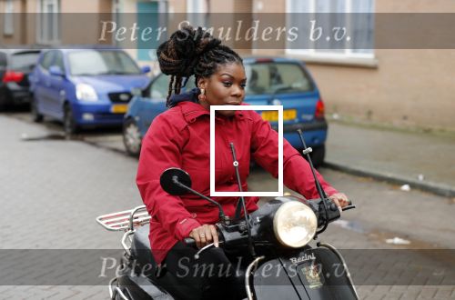 Rotterdam 17 januari 2020
Imanuelle Grives op haar scooter in Rotterdam.