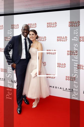 Rotterdam 8 maart 2020
Premiere Hello Dolly in het nieuwe Luxor.  Iris v d Ende met haar man Vincent