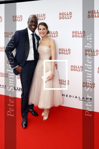 Rotterdam 8 maart 2020
Premiere Hello Dolly in het nieuwe Luxor.  Iris v d Ende met haar man Vincent
