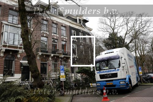 Amsterdam 8 januari 2020
Verhuizing Isa Hoes van haar huis aan het vondelpark naar een nieuw huis.