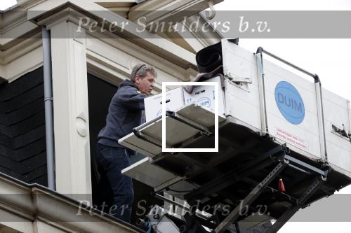 Amsterdam 8 januari 2020
Verhuizing Isa Hoes van haar huis aan het vondelpark naar een nieuw huis.