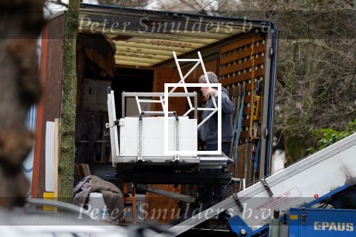 Amsterdam 8 januari 2020
Verhuizing Isa Hoes van haar huis aan het vondelpark naar een nieuw huis.