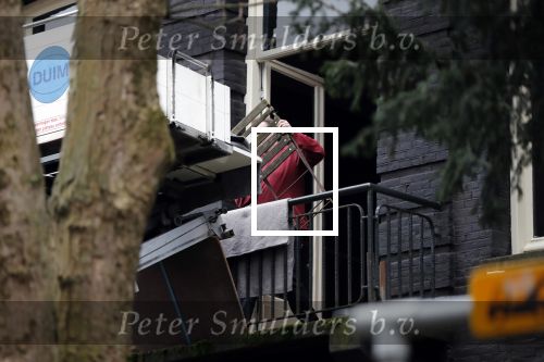 Amsterdam 8 januari 2020
Verhuizing Isa Hoes van haar huis aan het vondelpark naar een nieuw huis.